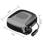 Riscaldatore per auto 12V Riscaldatore multifunzionale per sbrinamento e disappannamento, 12V