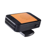 Sbrinatore e disappannatore multifunzionale per parabrezza anteriore per auto, riscaldatore cavo da 12 V, 12V (Orange), 24V (Red)