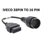 Cavo camion da 38 pin a OBD2 per IVECO, For IVECO