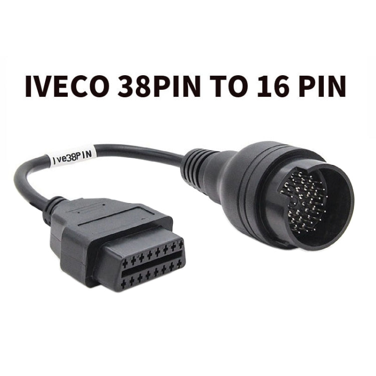 Cavo camion da 38 pin a OBD2 per IVECO, For IVECO
