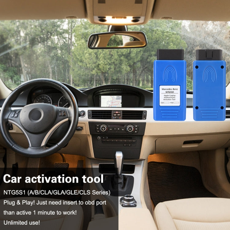 Strumento di attivazione OBD per auto per Mercedes-Benz NTG5 S1, Car OBD Activation Tool