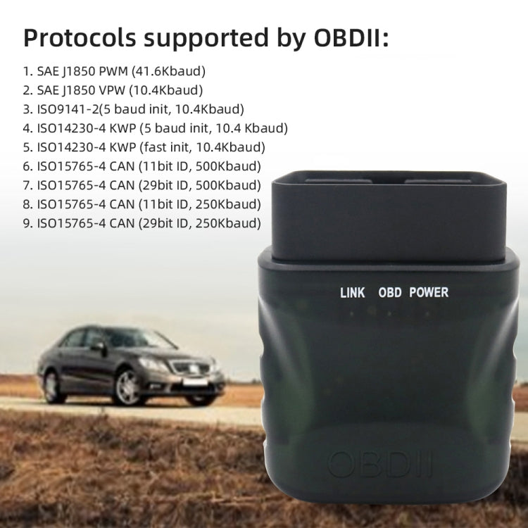 Scanner V015 OBD2 ELM327 Scanner diagnostico guasti Bluetooth 4.0