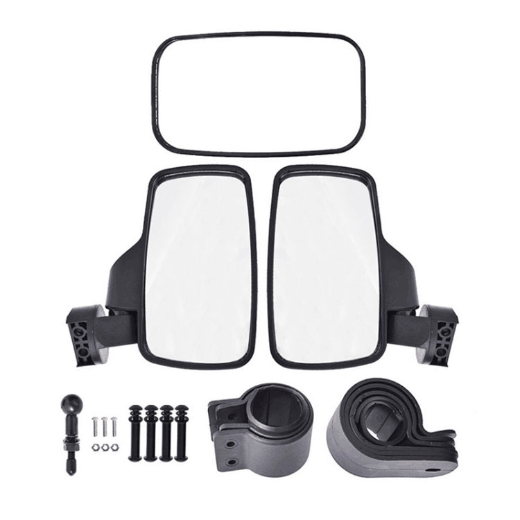 Universale per veicoli fuoristrada Set combinato specchietto retrovisore centrale specchietto laterale per UTV / ATV, Side Mirror Combination Set