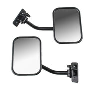 SF-JP-003 Coppia Specchietto retrovisore per porta laterale auto Lente ad angolo regolabile Specchietto esterno per punto cieco per Jeep Wrangler, SF-JP-003