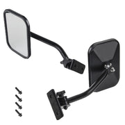 SF-JP-003 Coppia Specchietto retrovisore per porta laterale auto Lente ad angolo regolabile Specchietto esterno per punto cieco per Jeep Wrangler, SF-JP-003