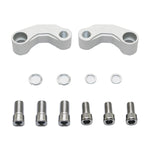 Set staffe estensione specchio retrovisore moto in alluminio