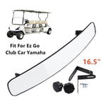 Set specchietti retrovisori convessi per auto da golf Yamaha e E-