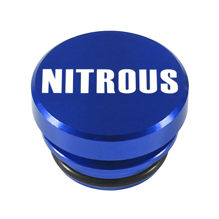 2 pezzi di copertura antipolvere per accendisigari in metallo con lettera NITROUS per auto/moto, NITROUS