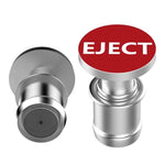 2 pezzi 12 V per auto/moto EJECT lettera accendisigari in metallo, mozzicone di sigaretta, EJECT