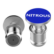 2 pezzi 12V per auto/moto NITROUS lettera accendisigari in metallo, mozzicone di sigaretta, NITROUS
