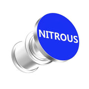 2 pezzi 12V per auto/moto NITROUS lettera accendisigari in metallo, mozzicone di sigaretta, NITROUS