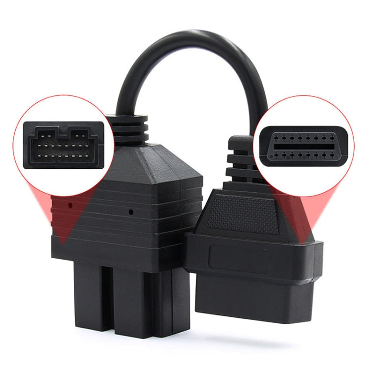 Cavo di conversione OBD per auto da 20 pin a 16 pin per Kia, 20Pin to 16Pin for Kia