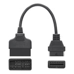 Cavo adattatore diagnostico OBDII per cavo di conversione OBD2 per auto da 22 pin a 16 pin per Toyota, OBD2 Conversion Cable