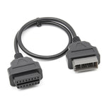 Cavo adattatore diagnostico OBDII per cavo di conversione OBD2 per auto da 14 pin a 16 pin per Nissan, 14Pin to 16Pin for Nissan