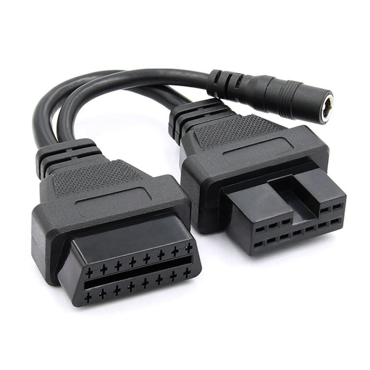 Cavo adattatore diagnostico OBD2 12 pin a 16 pin Mitsubishi