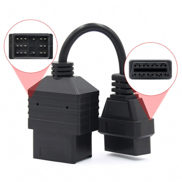 Cavo adattatore diagnostico OBDII per cavo di conversione OBD2 per auto da 17 pin a 16 pin per Toyota, For Toyota