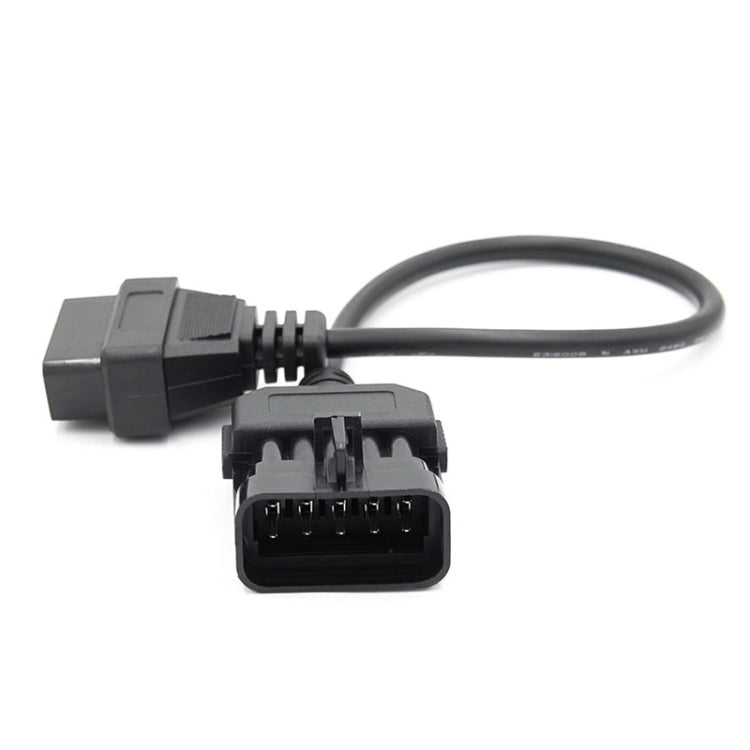 Cavo adattatore diagnostico OBDII per cavo di conversione OBD2 per auto da 10 pin a 16 pin per Opel, For Opel 10Pin