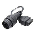 Cavo adattatore diagnostico OBDII per cavo di conversione OBD2 da 38 pin a 16 pin per Iveco, 38Pin to 16Pin for Iveco