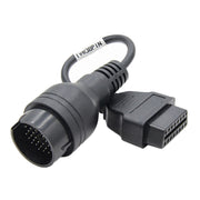 Cavo adattatore diagnostico OBDII per cavo di conversione OBD2 da 38 pin a 16 pin per Iveco, 38Pin to 16Pin for Iveco