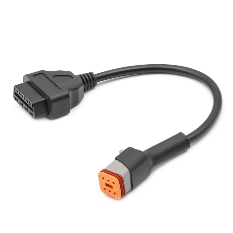 Cavo adattatore diagnostico OBDII per cavo di conversione OBD2 per motocicli a 6 pin per Harley Davidson, 6Pin