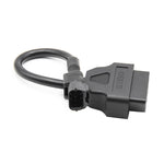 Cavo adattatore diagnostico OBDII per cavo di conversione OBD2 per motocicli da 16 pin a 3 pin per KYMCO, 16Pin to 3Pin