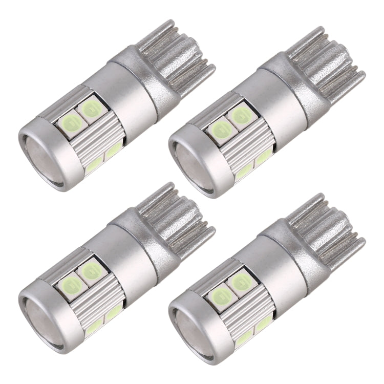 4 lampadine T10 9 LED SMD-3030 12V per luce ingombro auto