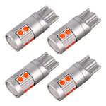 4 pezzi T10 DC12V / 2W Luce di ingombro per auto 9 LED SMD-3030 Perline lampada, 9LEDs SMD-3030 (Ice Blue Light), 9LEDs SMD-3030 (Blue Light), 9LEDs SMD-3030 (Pink Light), 9LEDs SMD-3030 (Red Light), 9LEDs SMD-3030 (White Light)                        ...