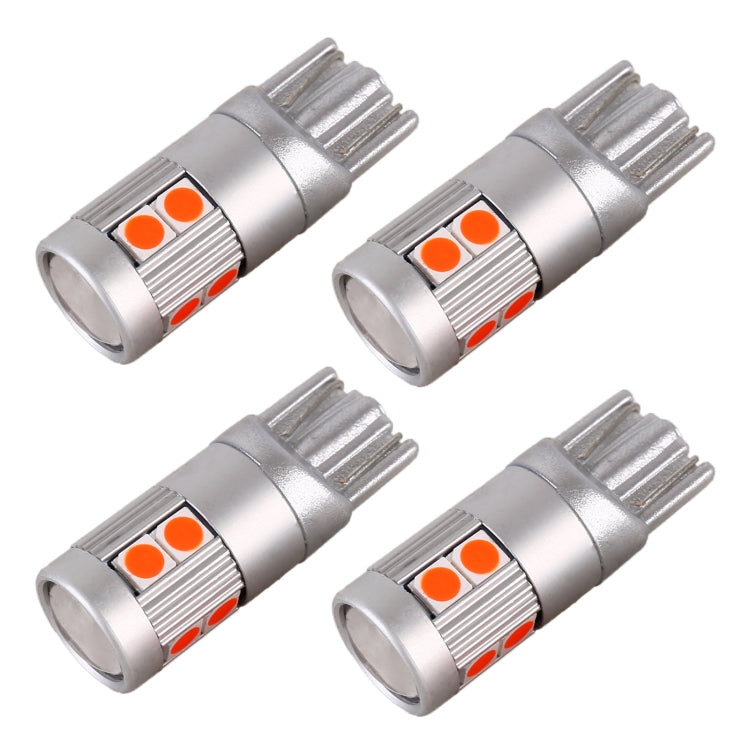 4 pezzi T10 DC12V / 2W Luce di ingombro per auto 9 LED SMD-3030 Perline lampada, 9LEDs SMD-3030 (Ice Blue Light), 9LEDs SMD-3030 (Blue Light), 9LEDs SMD-3030 (Pink Light), 9LEDs SMD-3030 (Red Light), 9LEDs SMD-3030 (White Light)                        ...