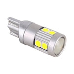 4 lampadine T10 9 LED SMD-3030 12V per luce ingombro auto