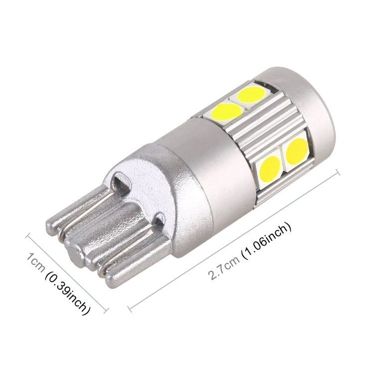 4 lampadine T10 9 LED SMD-3030 12V per luce ingombro auto