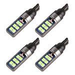 4 PZ T10 DC12V / 4W Luce di ingombro per auto 12 LED SMD-3030 Perline lampada, 12LEDs SMD-3030 (Ice Blue Light), 12LEDs SMD-3030 (Blue Light), 12LEDs SMD-3030 (Pink Light), 12LEDs SMD-3030 (Green Light), 12LEDs SMD-3030 (Red Light)                     ...