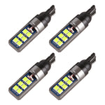4 PZ T10 DC12V / 4W Luce di ingombro per auto 12 LED SMD-3030 Perline lampada, 12LEDs SMD-3030 (Ice Blue Light), 12LEDs SMD-3030 (Blue Light), 12LEDs SMD-3030 (Pink Light), 12LEDs SMD-3030 (Green Light), 12LEDs SMD-3030 (Red Light)                     ...