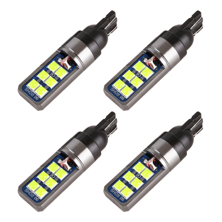 4 PZ T10 DC12V / 4W Luce di ingombro per auto 12 LED SMD-3030 Perline lampada, 12LEDs SMD-3030 (Ice Blue Light), 12LEDs SMD-3030 (Blue Light), 12LEDs SMD-3030 (Pink Light), 12LEDs SMD-3030 (Green Light), 12LEDs SMD-3030 (Red Light)                     ...