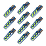 10 pezzi T10 DC12V / 1,2 W Luce di ingombro per auto 12 LED COB Perline lampada, 12LEDs COB (Ice Blue Light), 12LEDs COB (Blue Light), 12LEDs COB (Pink Light), 12LEDs COB (Green Light), 12LEDs COB (Red Light), 12LEDs COB (White Light)                  ...