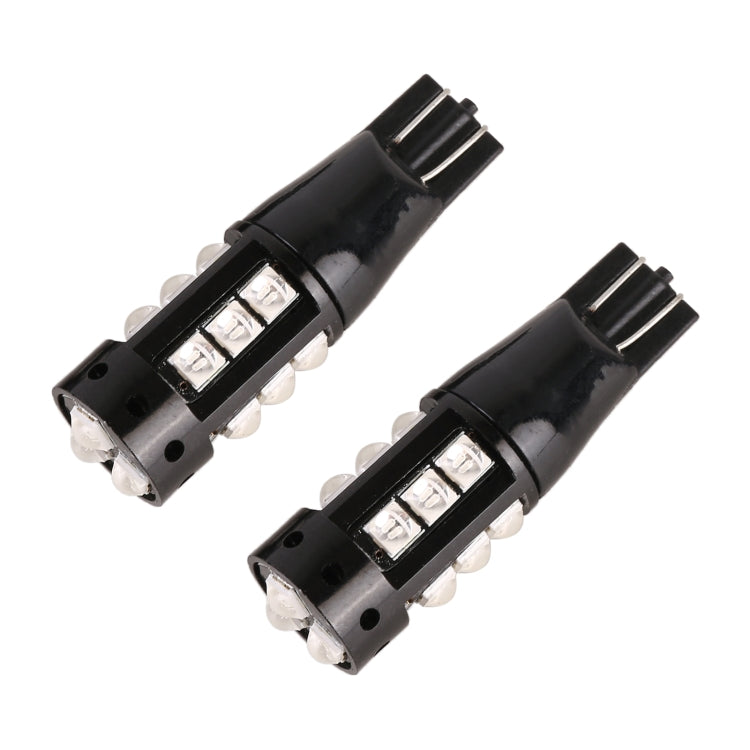 2 pezzi T10 DC12V / 6,5 W Luce di ingombro per auto 15 LED SMD-3030 Perline lampada, 15LEDs SMD-3030 (Ice Blue Light), 15LEDs SMD-3030 (Blue Light), 15LEDs SMD-3030 (Pink Light), 15LEDs SMD-3030 (Green Light), 15LEDs SMD-3030 (Red Light)               ...