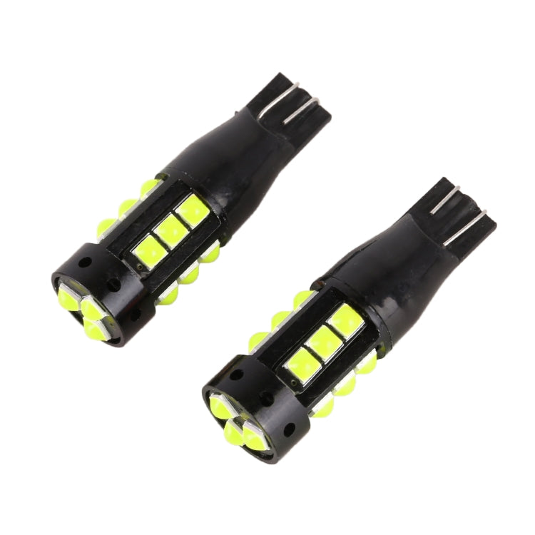 2 pezzi T10 DC12V / 6,5 W Luce di ingombro per auto 15 LED SMD-3030 Perline lampada, 15LEDs SMD-3030 (Ice Blue Light), 15LEDs SMD-3030 (Blue Light), 15LEDs SMD-3030 (Pink Light), 15LEDs SMD-3030 (Green Light), 15LEDs SMD-3030 (Red Light)               ...