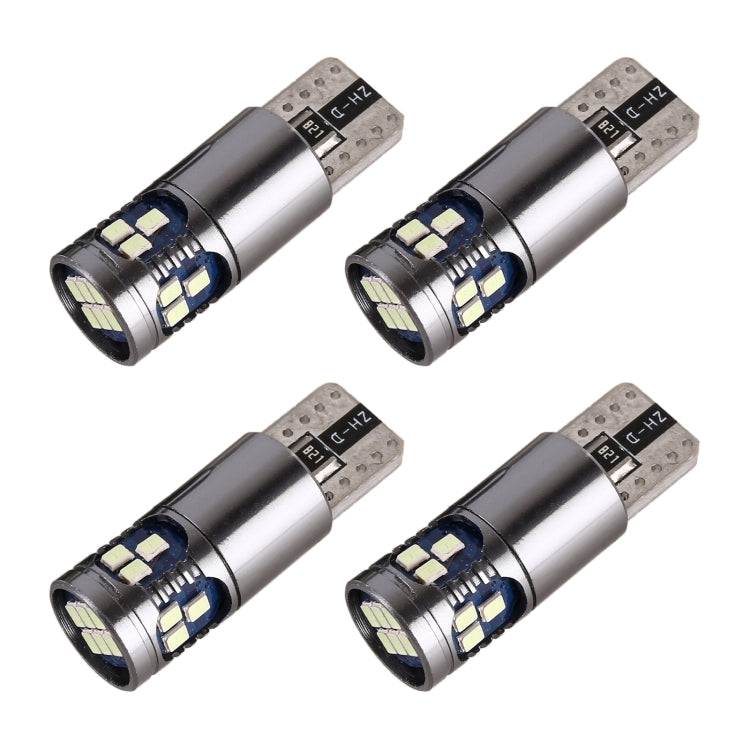 4 pezzi T10 DC12V / 2,5 W Luce di ingombro per auto 18 LED SMD-3020 Perline lampada, 18LEDs SMD-3020 (Ice Blue Light), 18LEDs SMD-3020 (Blue Light), 18LEDs SMD-3020 (Pink Light), 18LEDs SMD-3020 (White Light), 18LEDs SMD-3020 (Yellow Light)