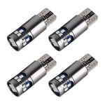4 pezzi T10 DC12V / 2,5 W Luce di ingombro per auto 18 LED SMD-3020 Perline lampada, 18LEDs SMD-3020 (Ice Blue Light), 18LEDs SMD-3020 (Blue Light), 18LEDs SMD-3020 (Pink Light), 18LEDs SMD-3020 (White Light), 18LEDs SMD-3020 (Yellow Light)