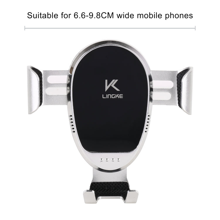 LINGKE Porta cellulare a gravità con presa d'aria per auto, Air Outlet  Phone Holder