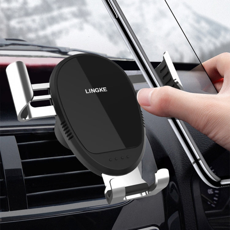 LINGKE Porta cellulare a gravità con presa d'aria per auto, Air Outlet  Phone Holder