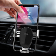 LINGKE Porta cellulare a gravità con presa d'aria per auto, Air Outlet  Phone Holder