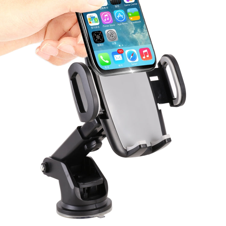 Supporto di controllo centrale per telefono cellulare multifunzionale telescopico automatico a 360 gradi per auto, Mobile Phone Central Control Holder
