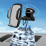 Supporto di controllo centrale per telefono cellulare multifunzionale telescopico automatico a 360 gradi per auto, Mobile Phone Central Control Holder