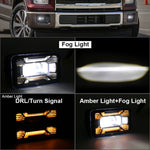 Fendinebbia anteriore modificato speciale per auto da 1 paio per la versione americana Ford F150 2015-2016, For Ford F150 2015-2016