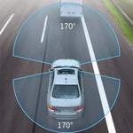 Z30 WiFi Doppia lente HD 2160P Visione notturna senza luce Registratore di guida panoramico a 360 gradi, versione GPS, Z30 GPS Version