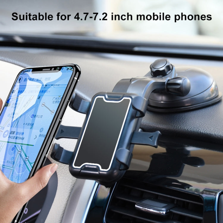 Supporto universale per cellulare a ventosa per auto, Sucker Holder (Black), Sucker Holder (Blue)