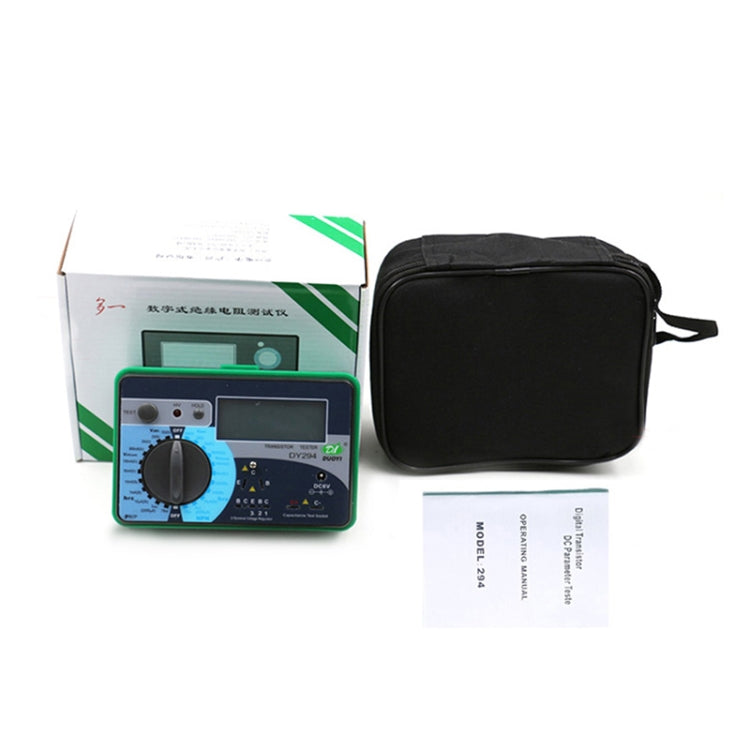 Analizzatore di transistor digitale multifunzione DUOYI DY294, DY294