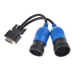 Per Nexiq Pn 405048 Cavo di diagnosi per camion adattatore Deutsch Cummins a 6 e 9 pin, Truck Diagnose Cable