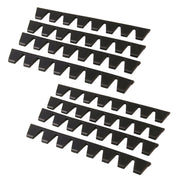 Kit protezione paraurti modificato per auto nero, Black