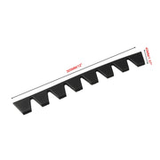 Kit protezione paraurti modificato per auto nero, Black